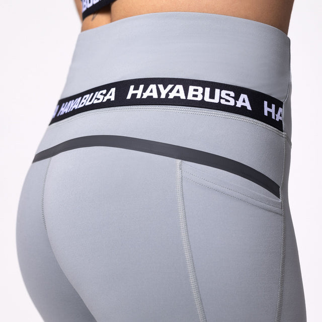 Hayabusa Leggings High Rise 3/4 Damen – Grau