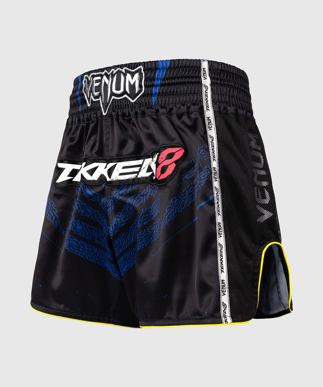 Pantalones de Muay Thai Venum x TEKKEN 8 King – Negro/Amarillo