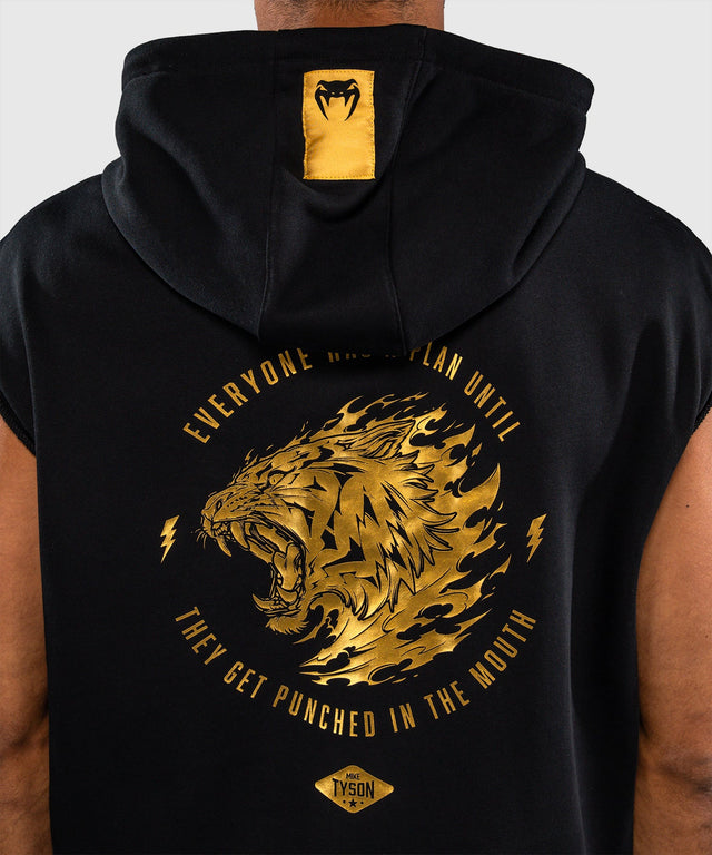 Venum x Mike Tyson Sleeveless Hoodie – Black/Gold