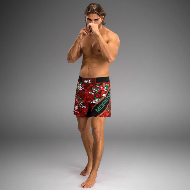 Venum UFC MMA-Shorts Unrivaled Brandon Moreno – Rot