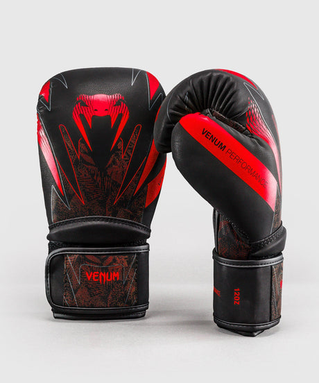 Mănuși de box Venum Impact Amazonia Reborn – Negru/Roșu