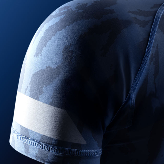 Hayabusa Rashguard Apex Vantage Kurzarm Damen – Blau