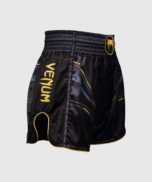 Venum Muay-Thai-Shorts Streamline – Schwarz/Gold