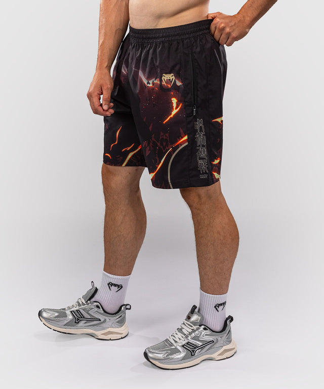Pantaloncini da allenamento Venum Sukuna – Nero/Beige chiaro