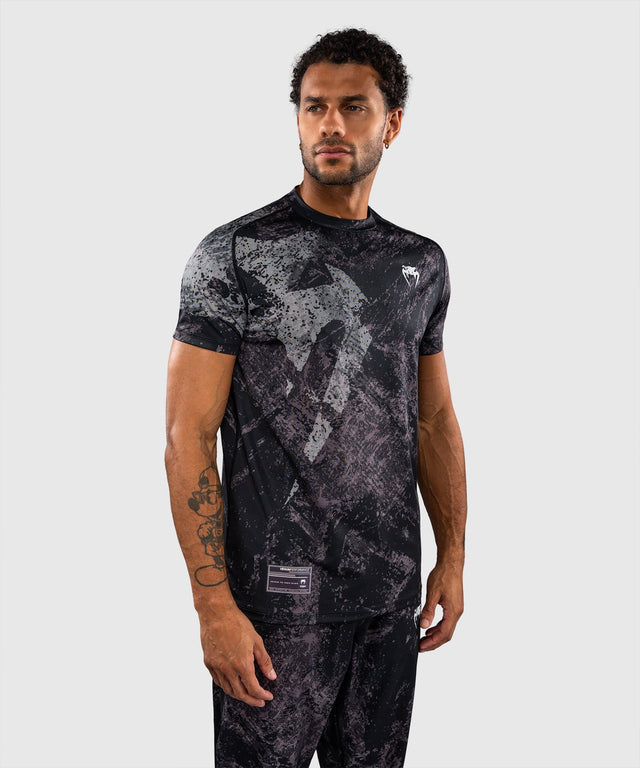 T-shirt Venum Rage & Workout – Nero/Grigio