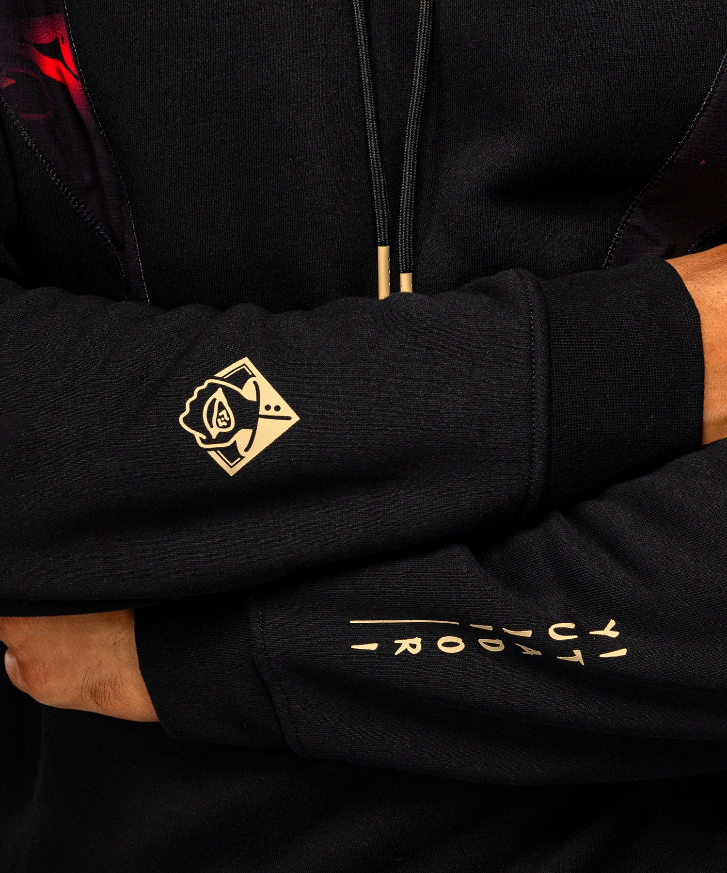 Venum Hoodie Jujutsu Kaisen Itadori – Negru/Roșu