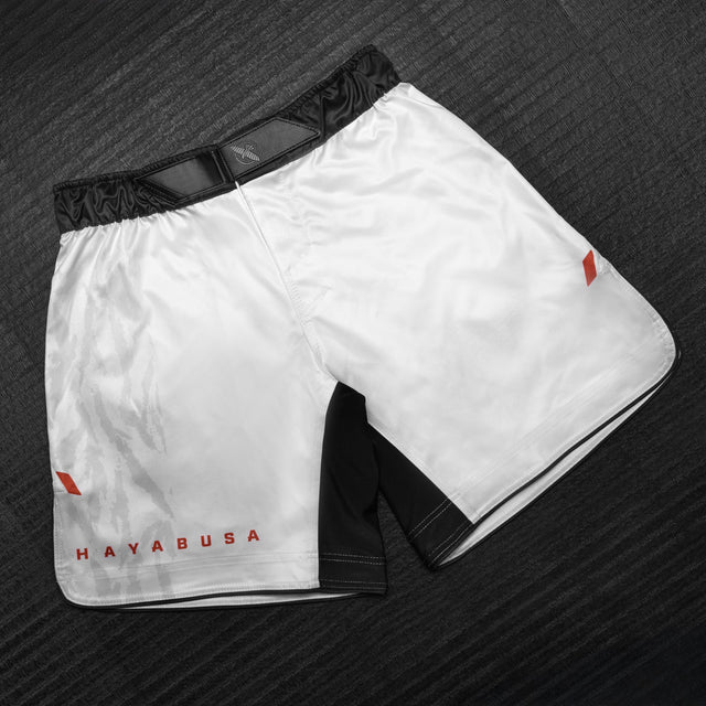 Shorts de MMA Hayabusa Apex Vantage – Blanc