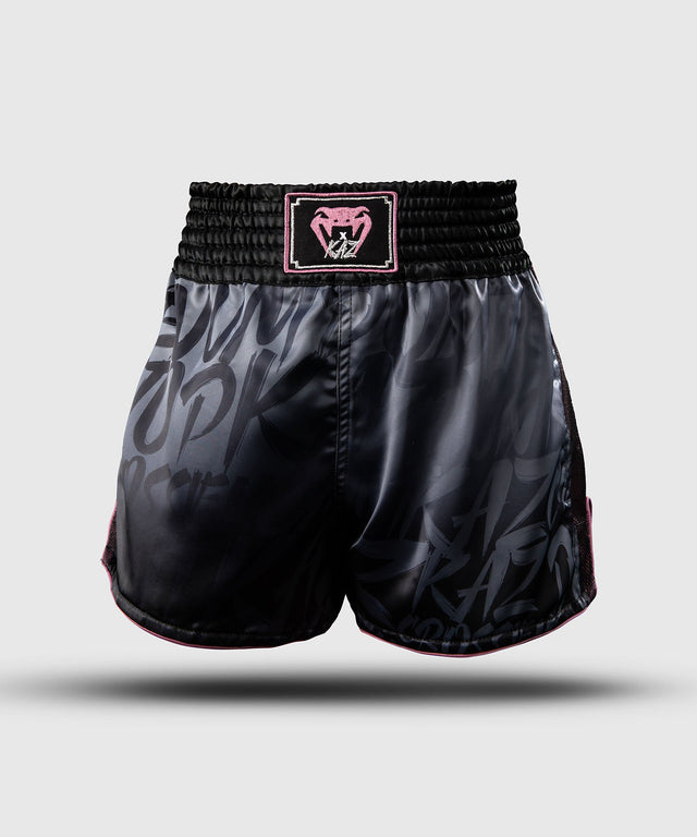 Venum Muay Thai Shorts x Kaz – Black