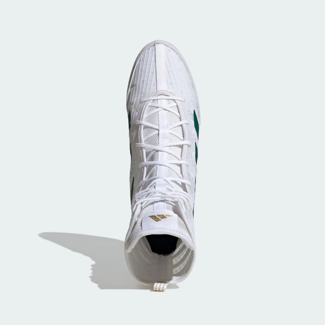 Adidas Boxschuhe Box Hog 4 – Weiß/Grün