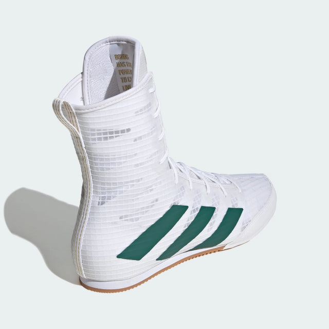 Adidas Boxschuhe Box Hog 4 – Weiß/Grün