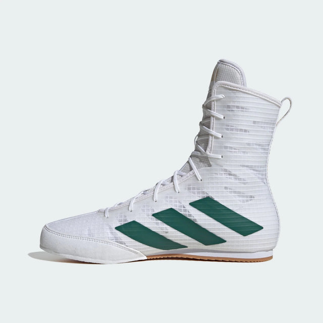 Adidas Boxschuhe Box Hog 4 – Weiß/Grün