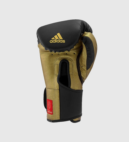 Gants de boxe Adidas Speed TILT 350V Pro - Noir/Doré