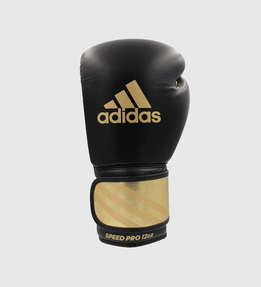 Gants de boxe Adidas Speed Pro - Noir/Doré