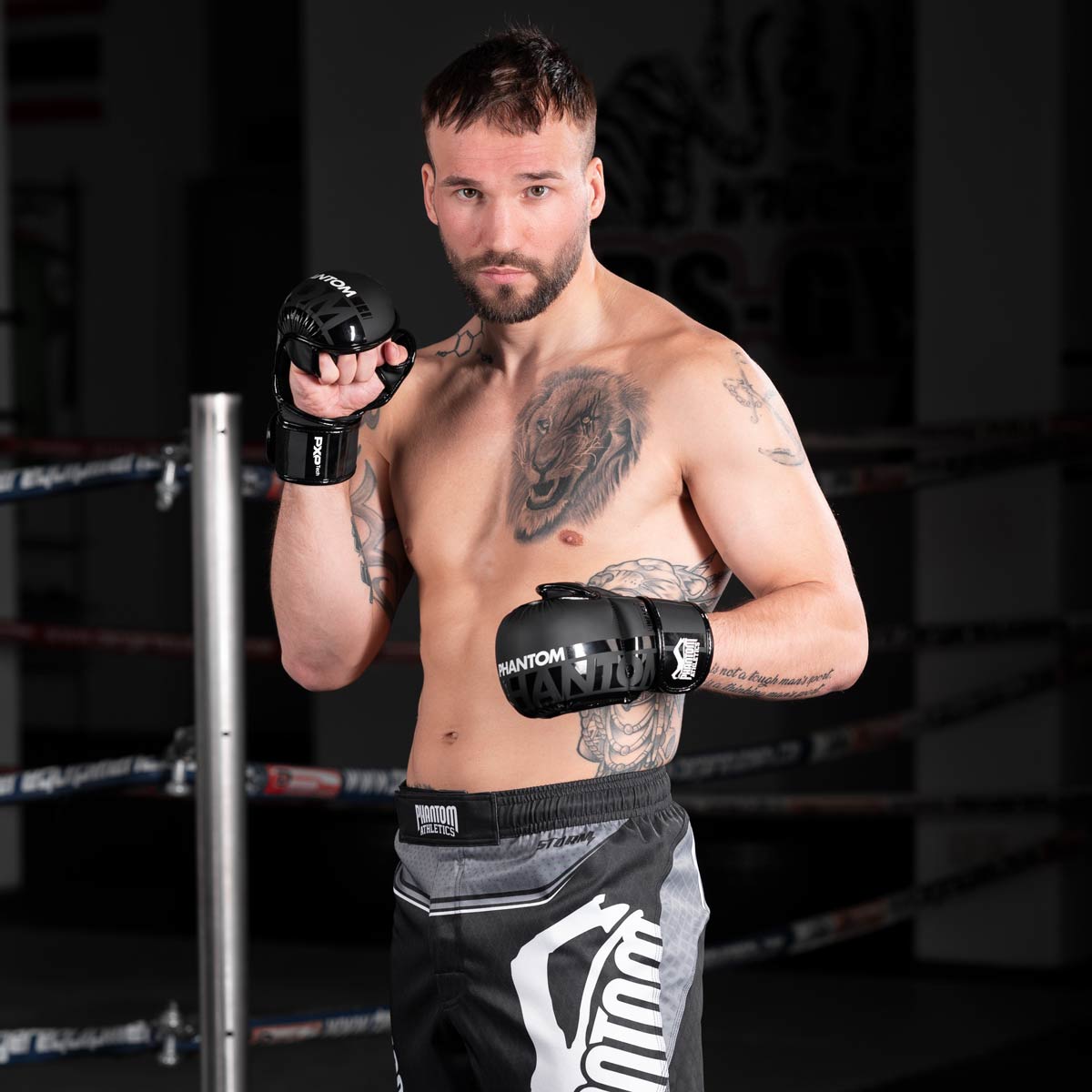 Gants de sparring MMA Phantom Athletics APEX – Noir