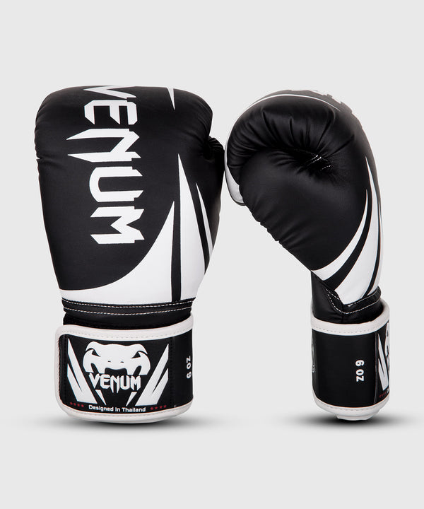 Guantes de boxeo Venum Challenger 2.0 Niños – Negro/Blanco