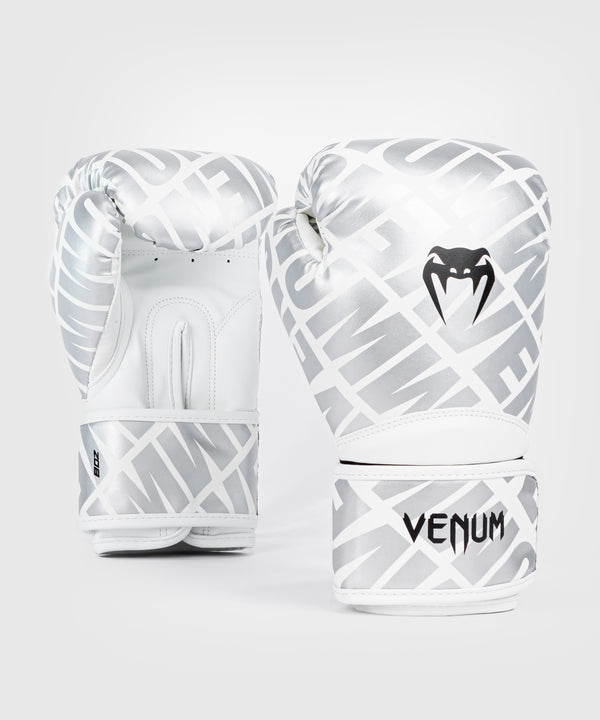 Guantes de boxeo Venum Contender 1.5 XT Niños – Blanco/Plata