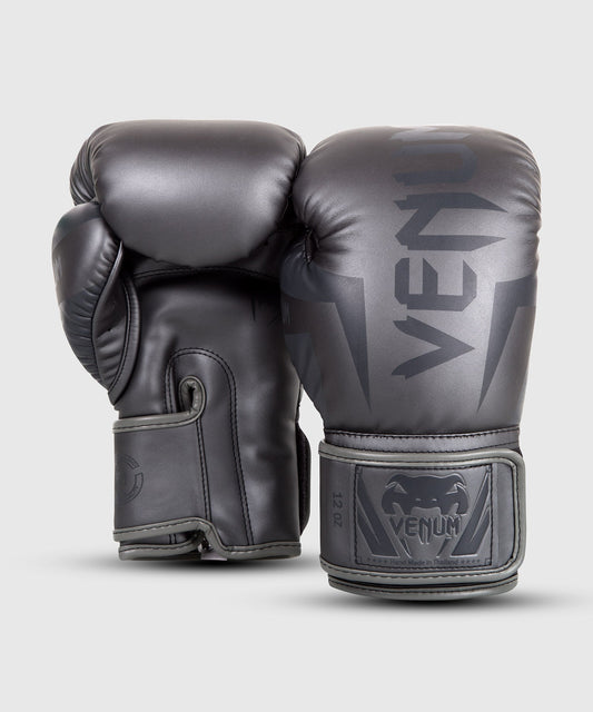 Gants de boxe Venum Elite - Gris/Gris