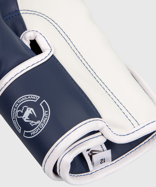Venum Elite Boxhandschuhe – Navy Blau/Weiß