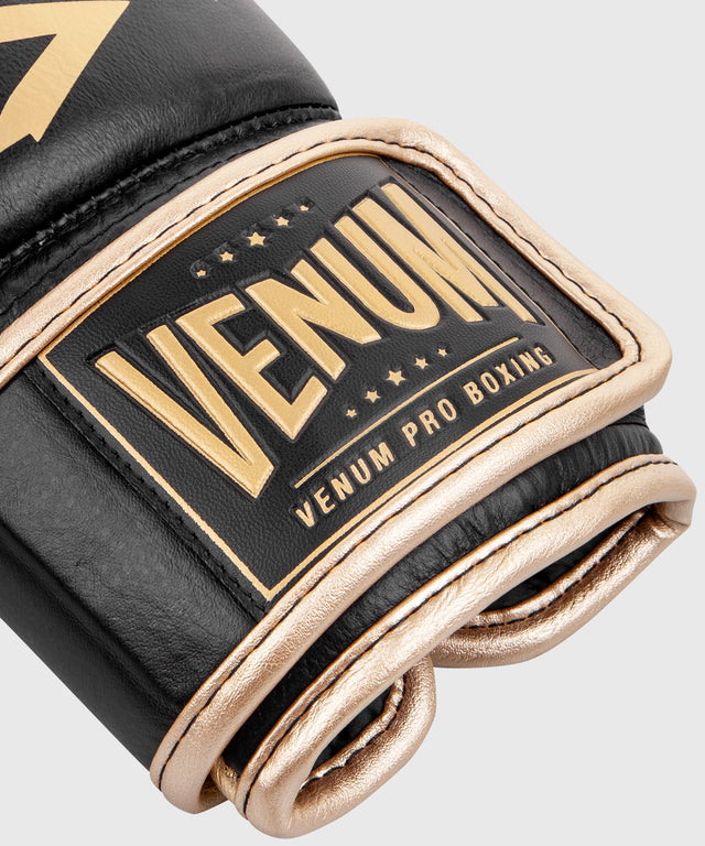 Venum Bokshandschoenen Professional Hammer - Zwart/Goud