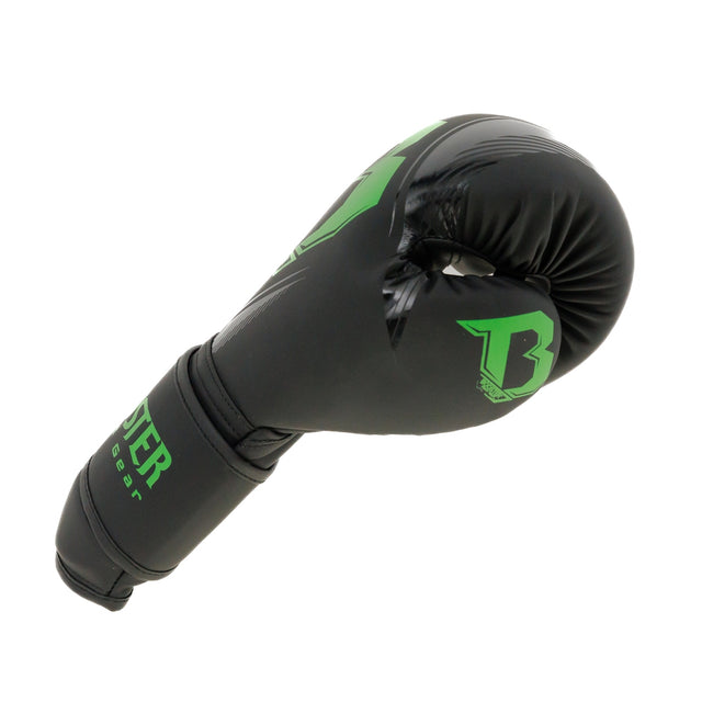 Guantes de boxeo Booster Bangkok – Negro/Verde