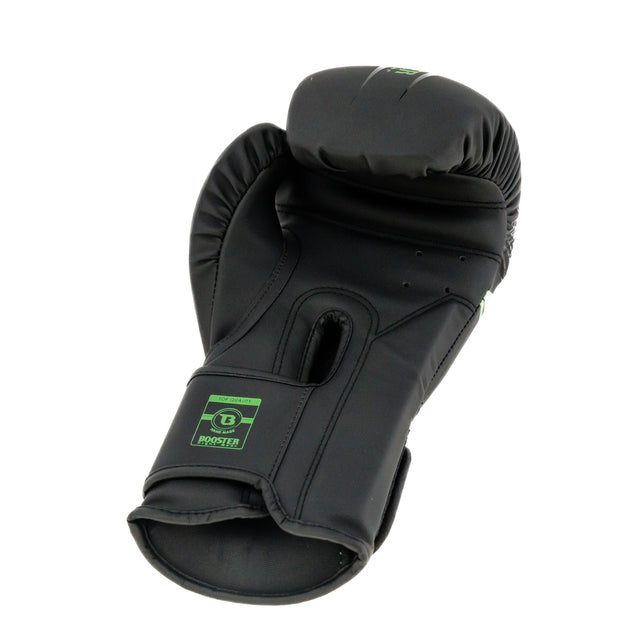 Guantes de boxeo Booster Bangkok – Negro/Verde