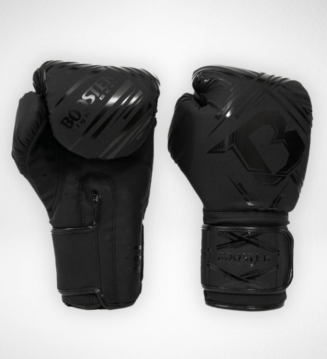 Guantes de boxeo Booster BFG Alpha – Negro/Negro