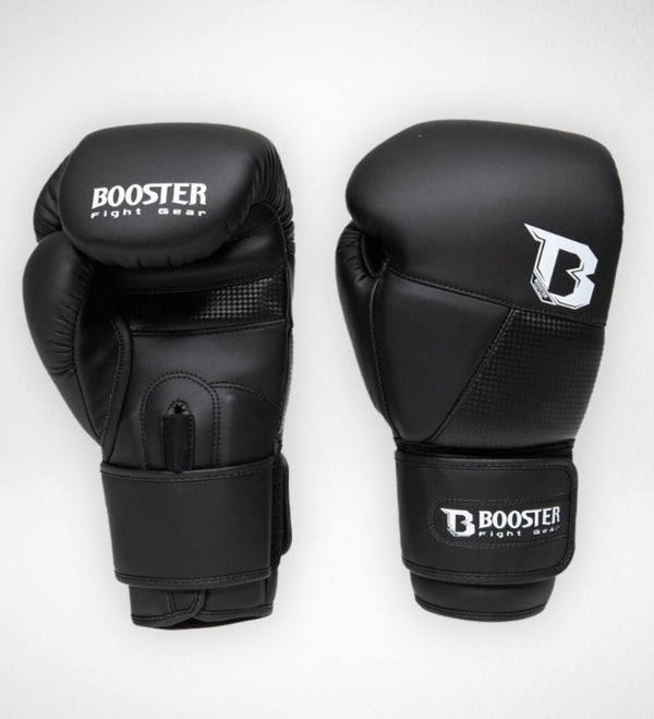 Booster Boxhandschuhe BG 'XXX' – Schwarz/Weiß