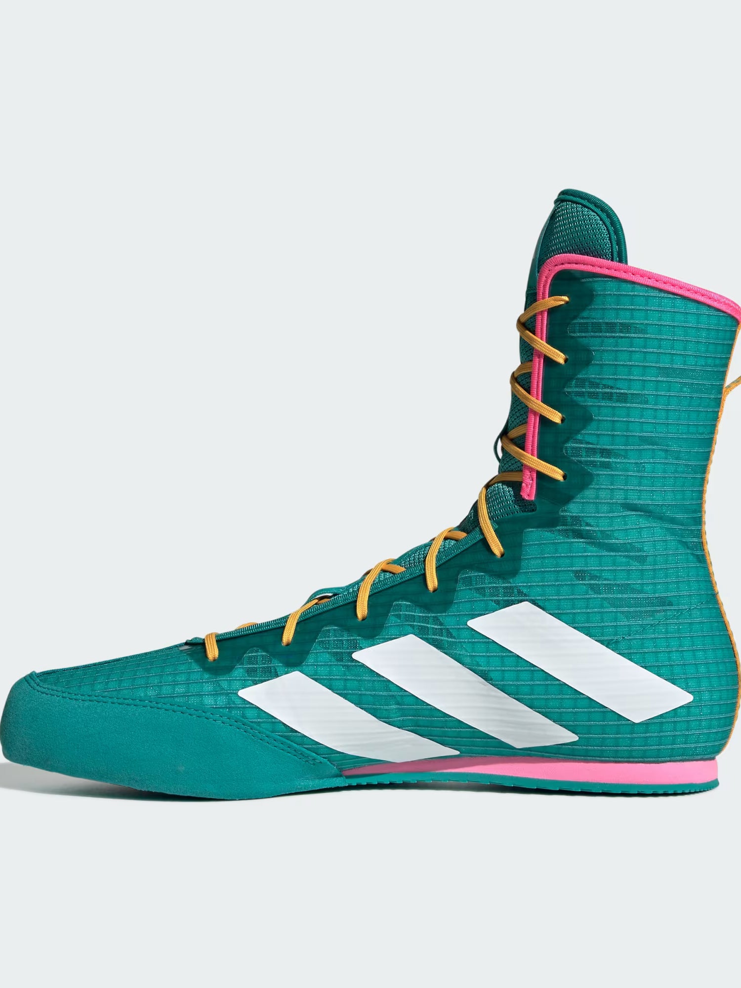 Adidas Boxschuhe Box Hog 4 – Grün/Orange/Rosa