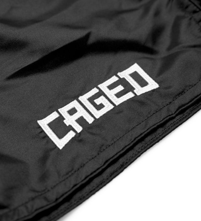 Caged Muay Thai Shorts Classic - Zwart/Wit vrouw