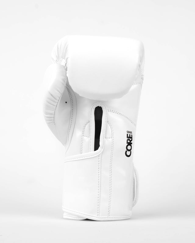Gants de boxe Caged Core – Blanc/Noir