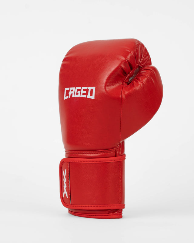 Gants de boxe Caged Core – Rouge/Blanc