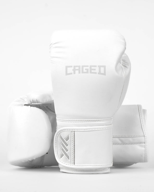 Caged Bokshandschoenen Core - Wit/Wit