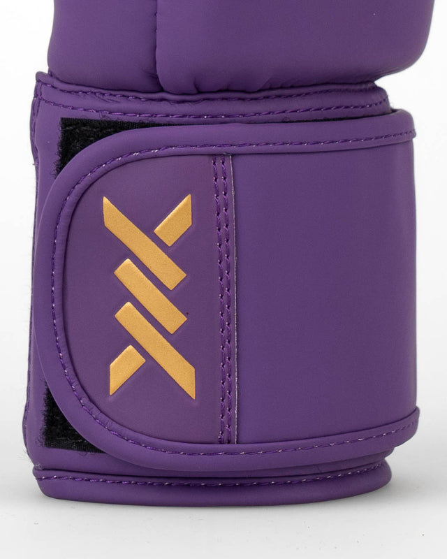 Gants de boxe Caged Shadow – Violet/Or