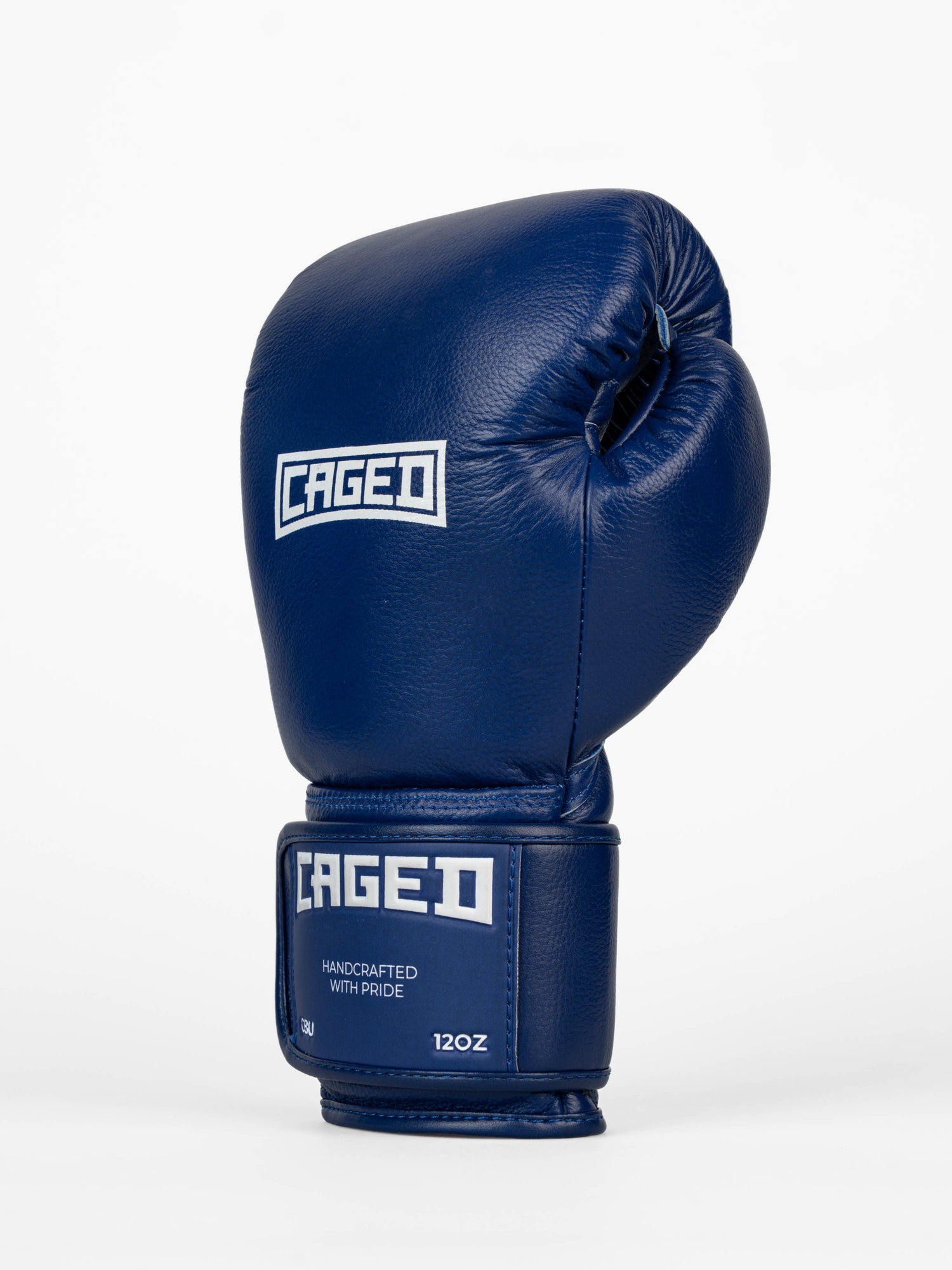 Guantoni da boxe Caged 'X' Series – Blu navy/Bianco