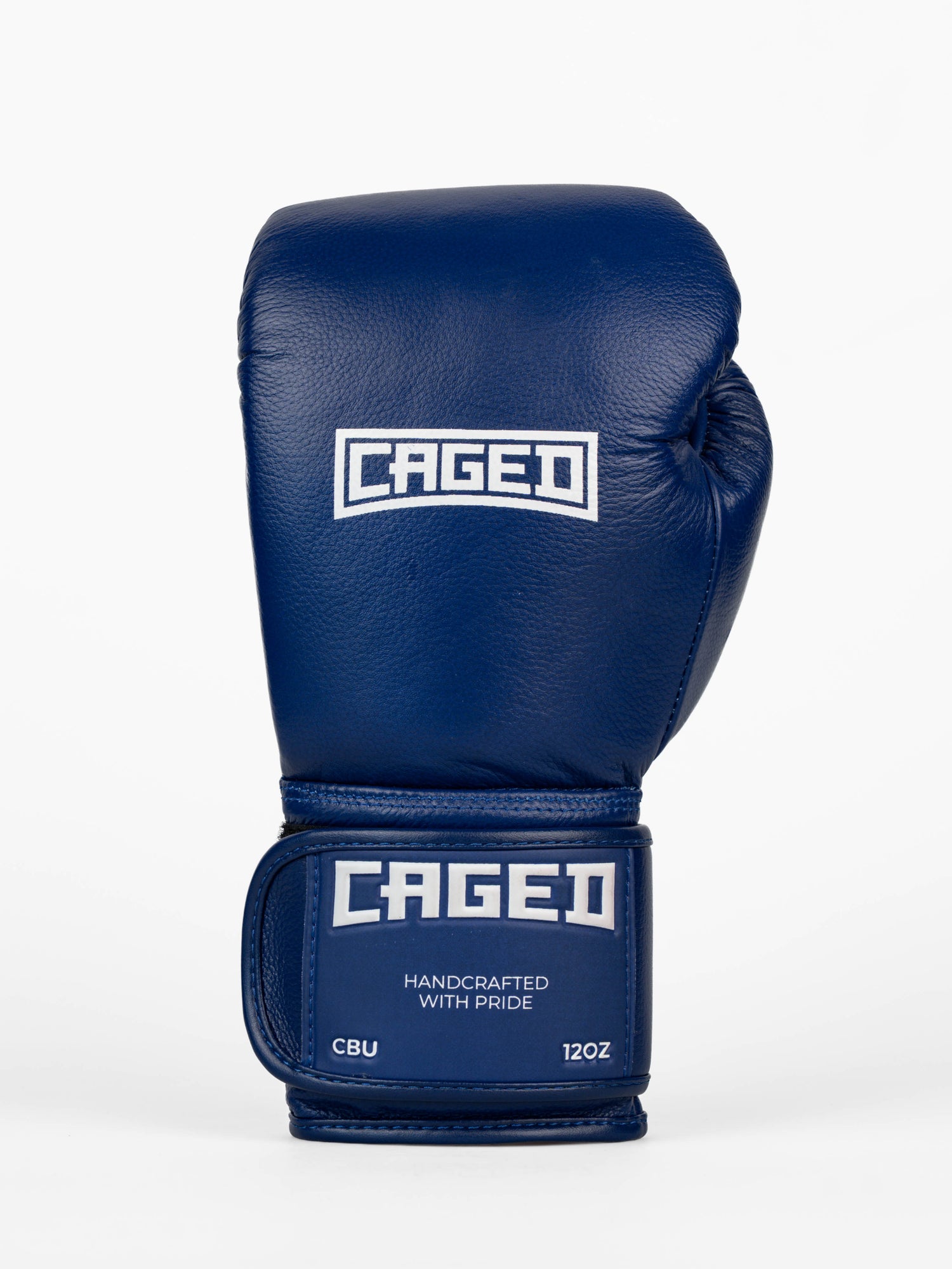 Guantoni da boxe Caged 'X' Series – Blu navy/Bianco