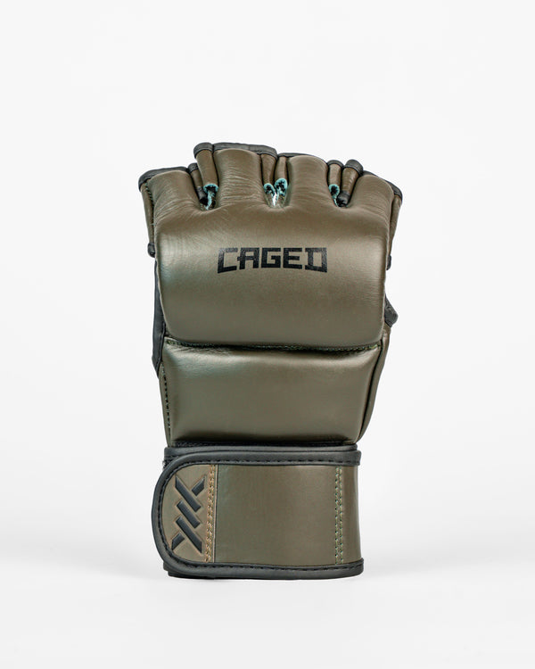 Gants de MMA Caged X Series – Kaki/Noir