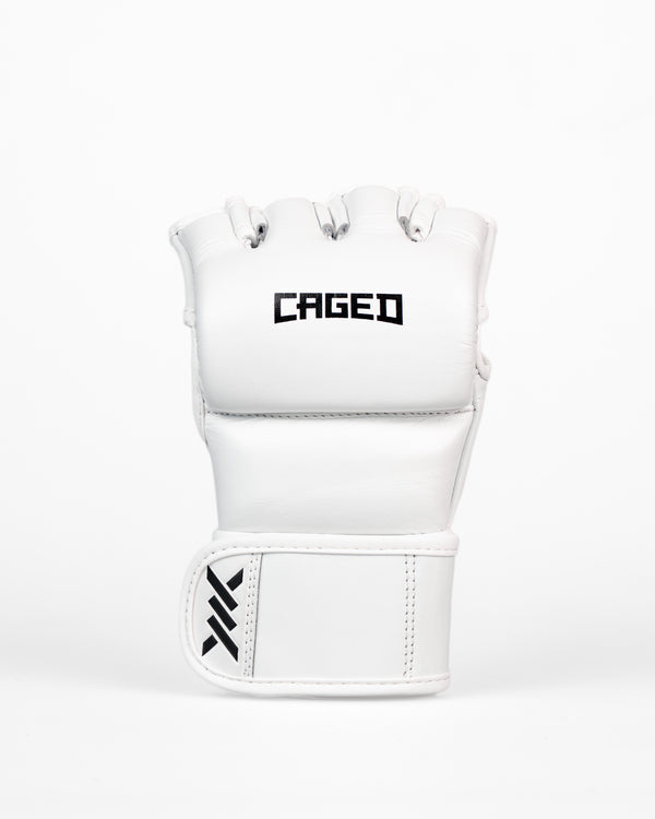 Gants de MMA Caged X Series – Blanc/Noir