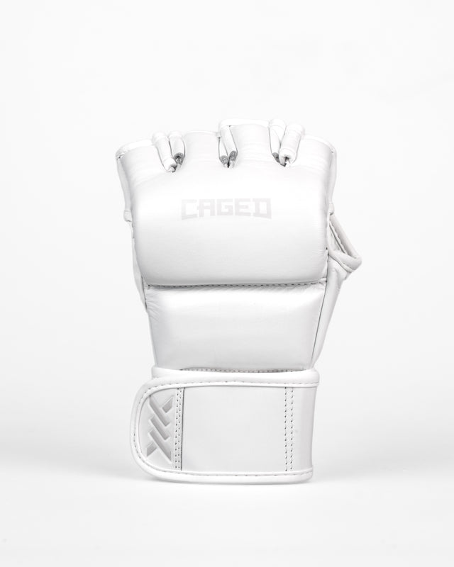 Gants de MMA Caged X Series – Blanc/Blanc