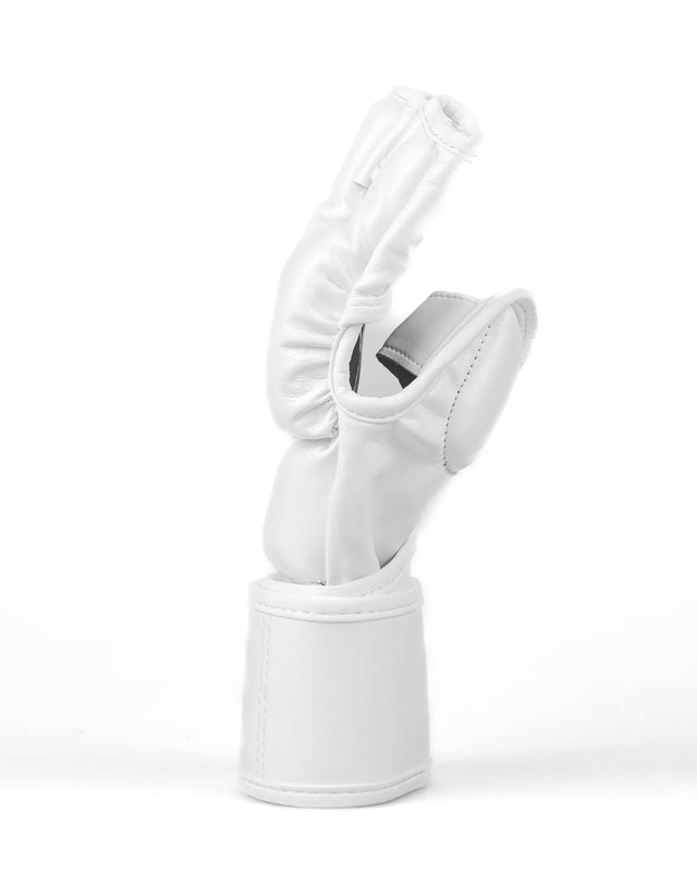 Guantes de MMA Caged Shadow – Blanco/Blanco