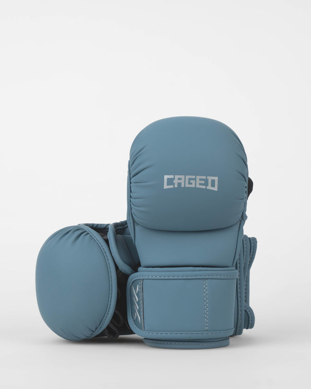 Caged MMA Gloves Sparring Shadow - Midnight Blue
