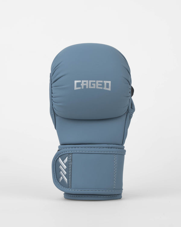 Guantes de sparring MMA Caged Shadow – Midnight Blue