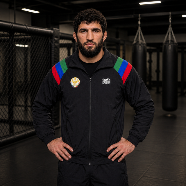 Phantom Athletics Trainingsjas DMC Team Dagestan - Zwart