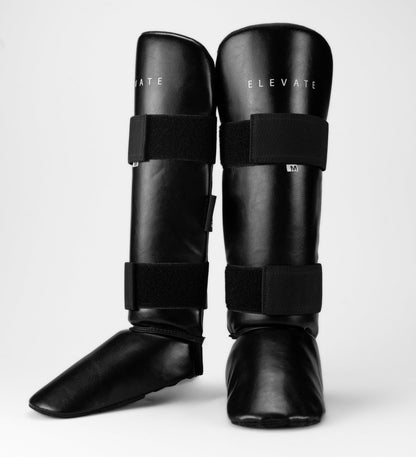 Protège-tibias Elevate Prime - Noir/Blanc