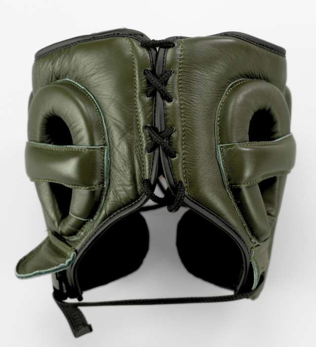 Caged 'X' Series Headguard Khaki Green