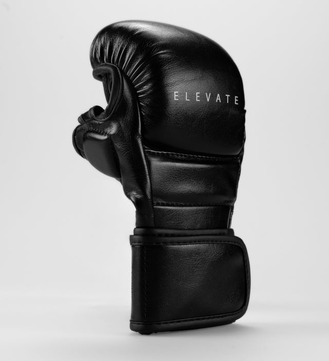 Guantes de sparring MMA Elevate Prime – Negro/Blanco