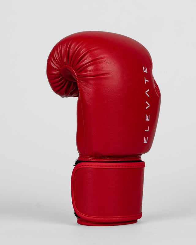 Guantes de boxeo Elevate Prime Niños – Rojo/Blanco