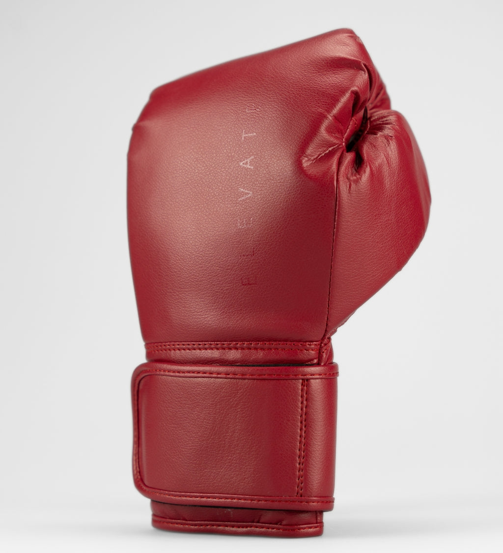 Gants de boxe Elevate 'Prime' - Rouge bordeaux