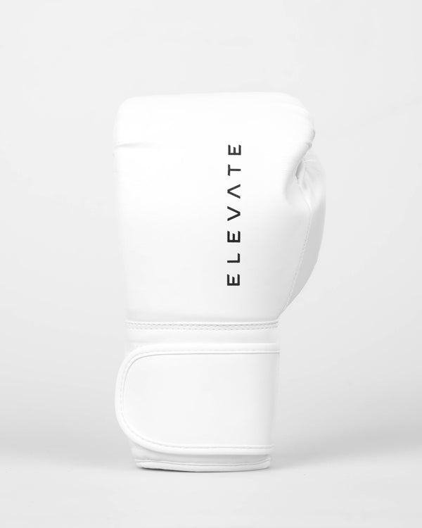Guantoni da boxe Elevate Prime – Bianco/Nero