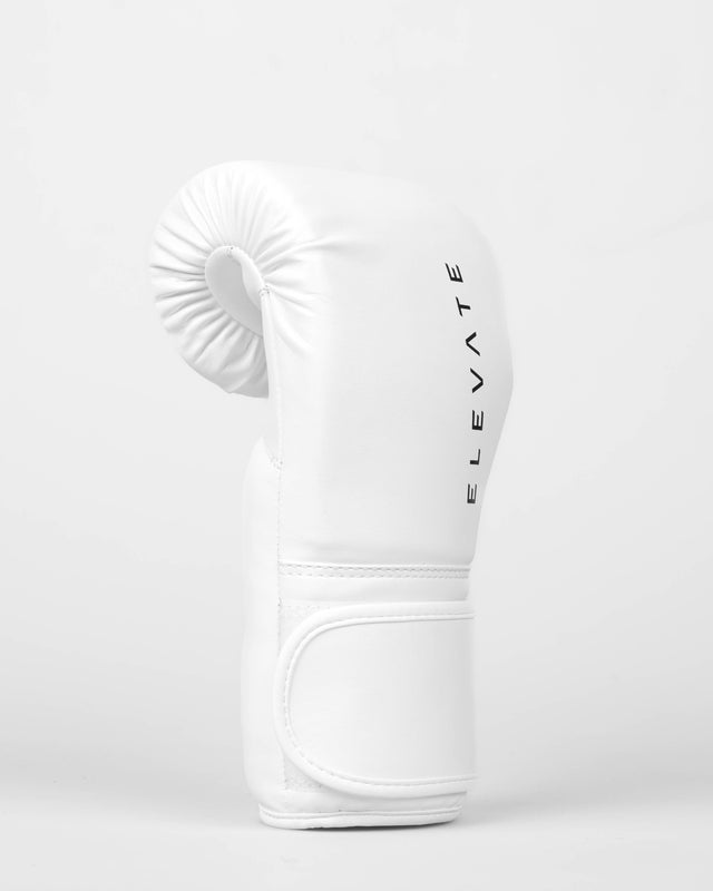 Guantes de boxeo Elevate Prime – Blanco/Negro