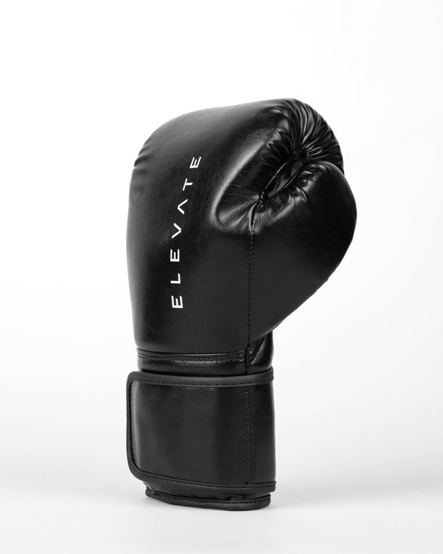 Gants de boxe Elevate Prime – Noir/Blanc